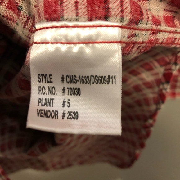 Vintage Authentic GFC Men's Button-down XL - Picture 5 of 5